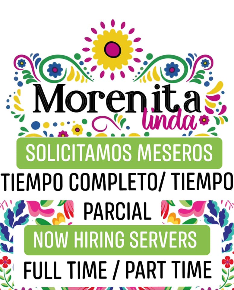 Morenita linda floral logo